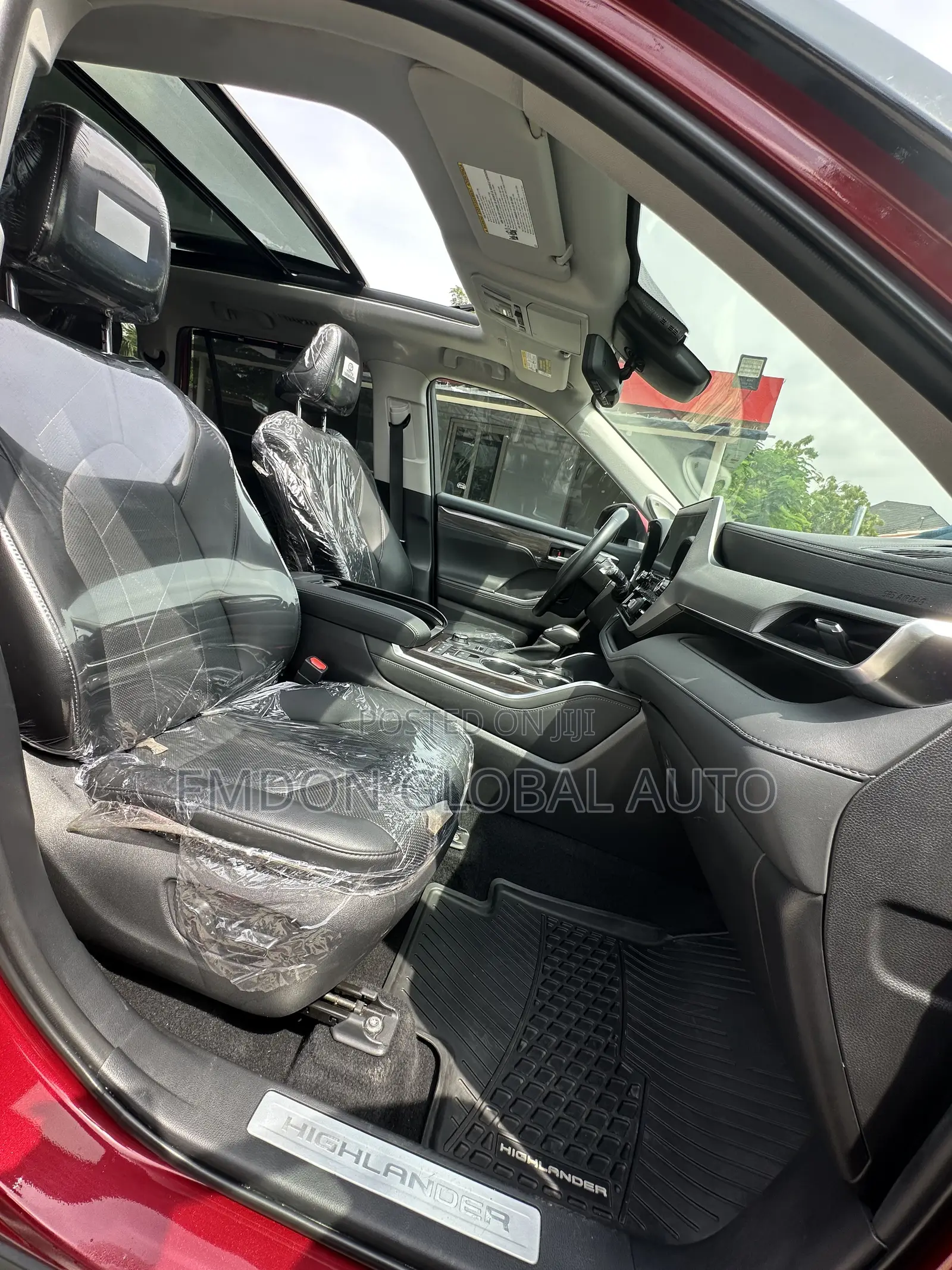 Toyota Highlander Platinum 2021 Red