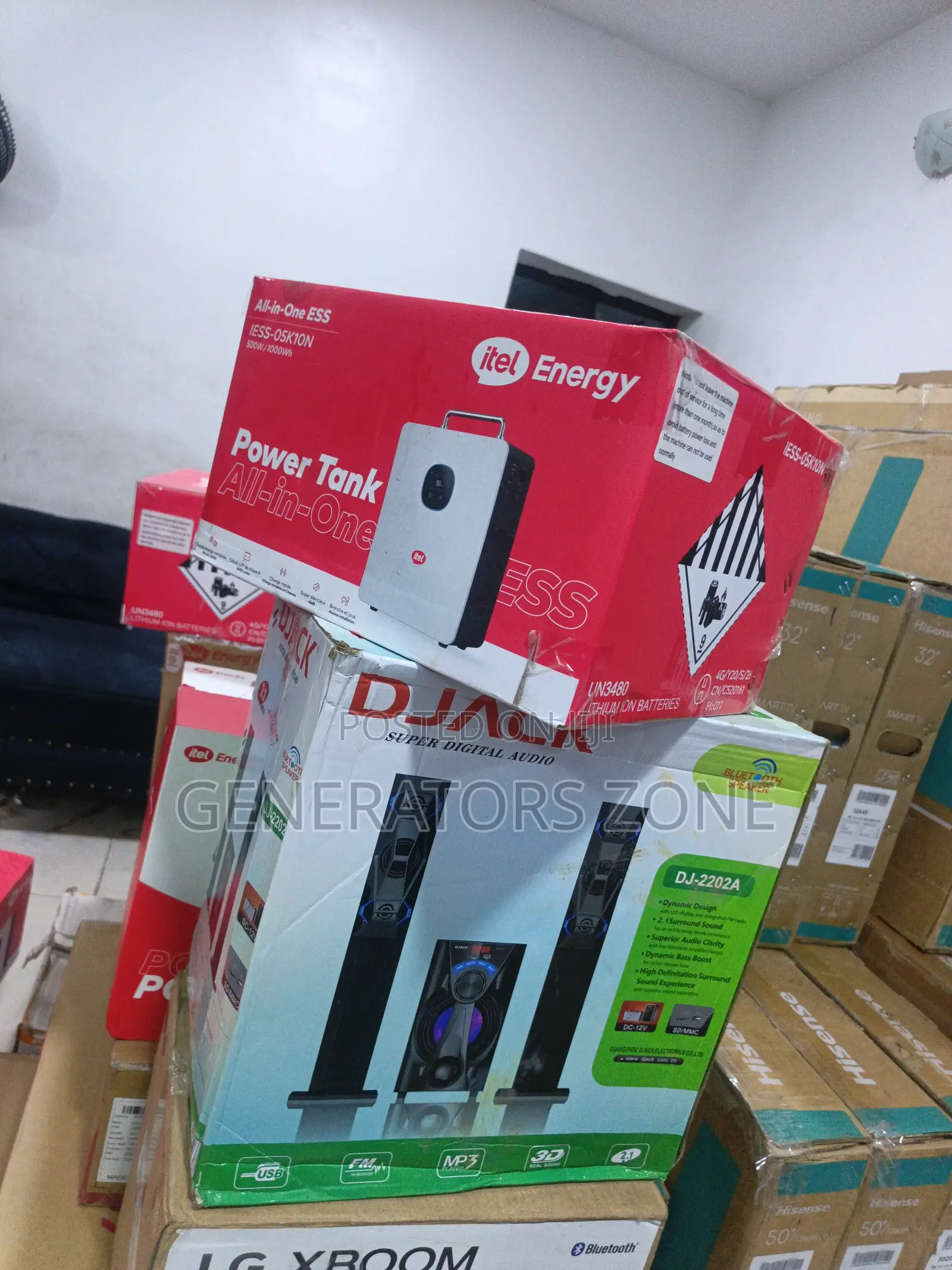 Itel 500w Home Emergency Power Supply