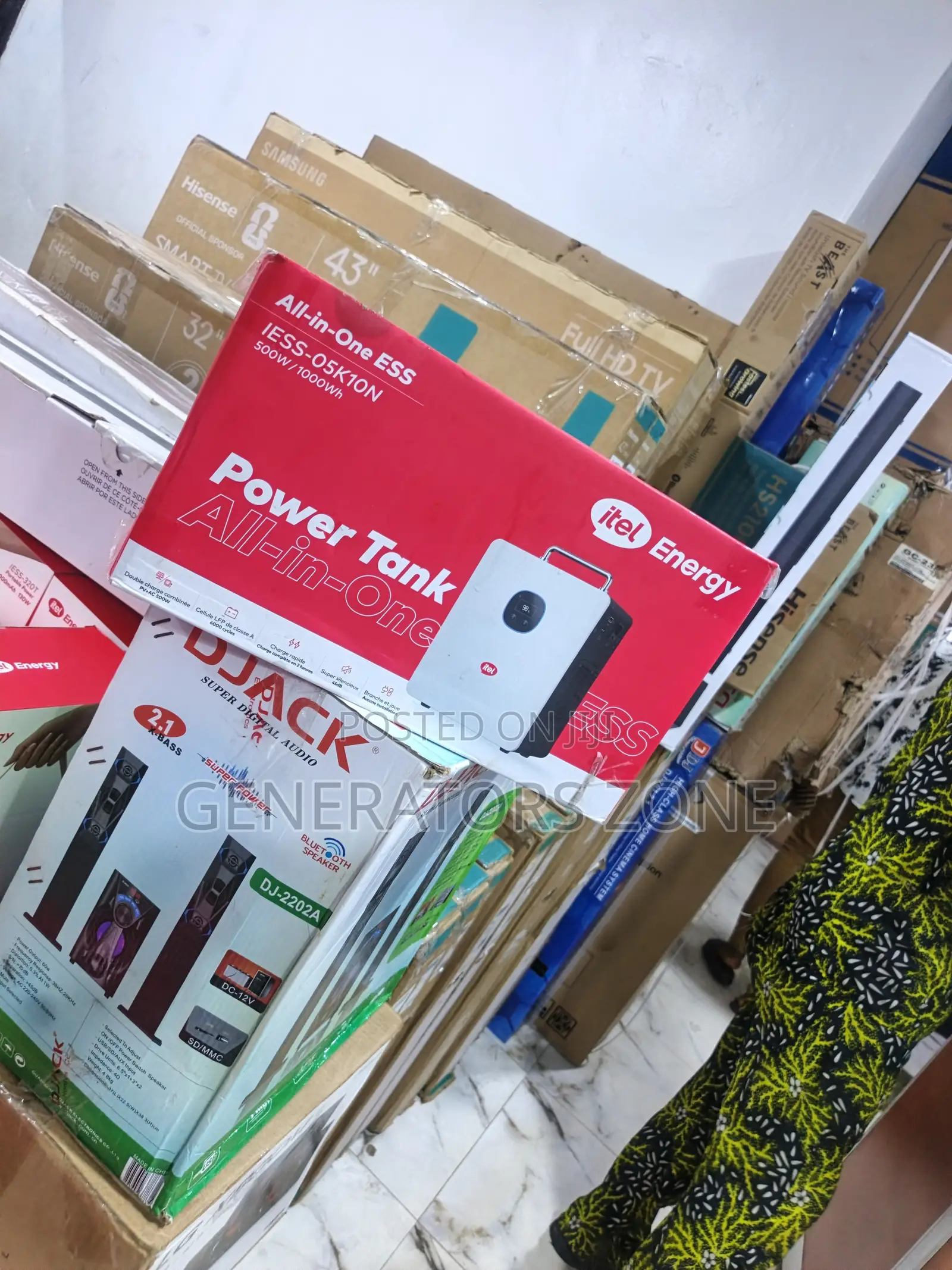 Itel 500w Mobile Power Station