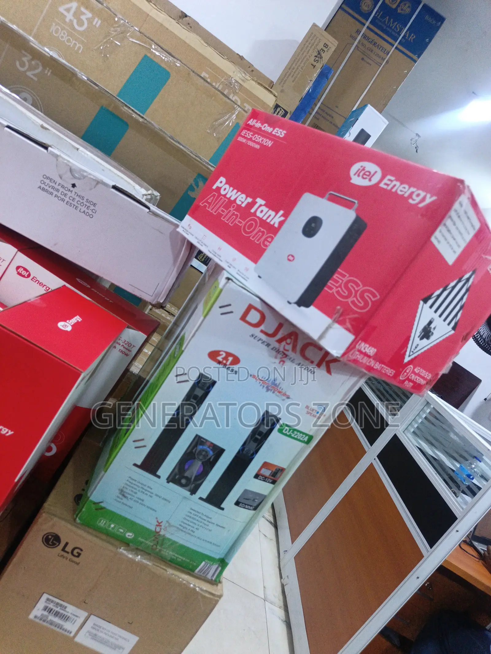 Itel Portable Backup Generator 500w