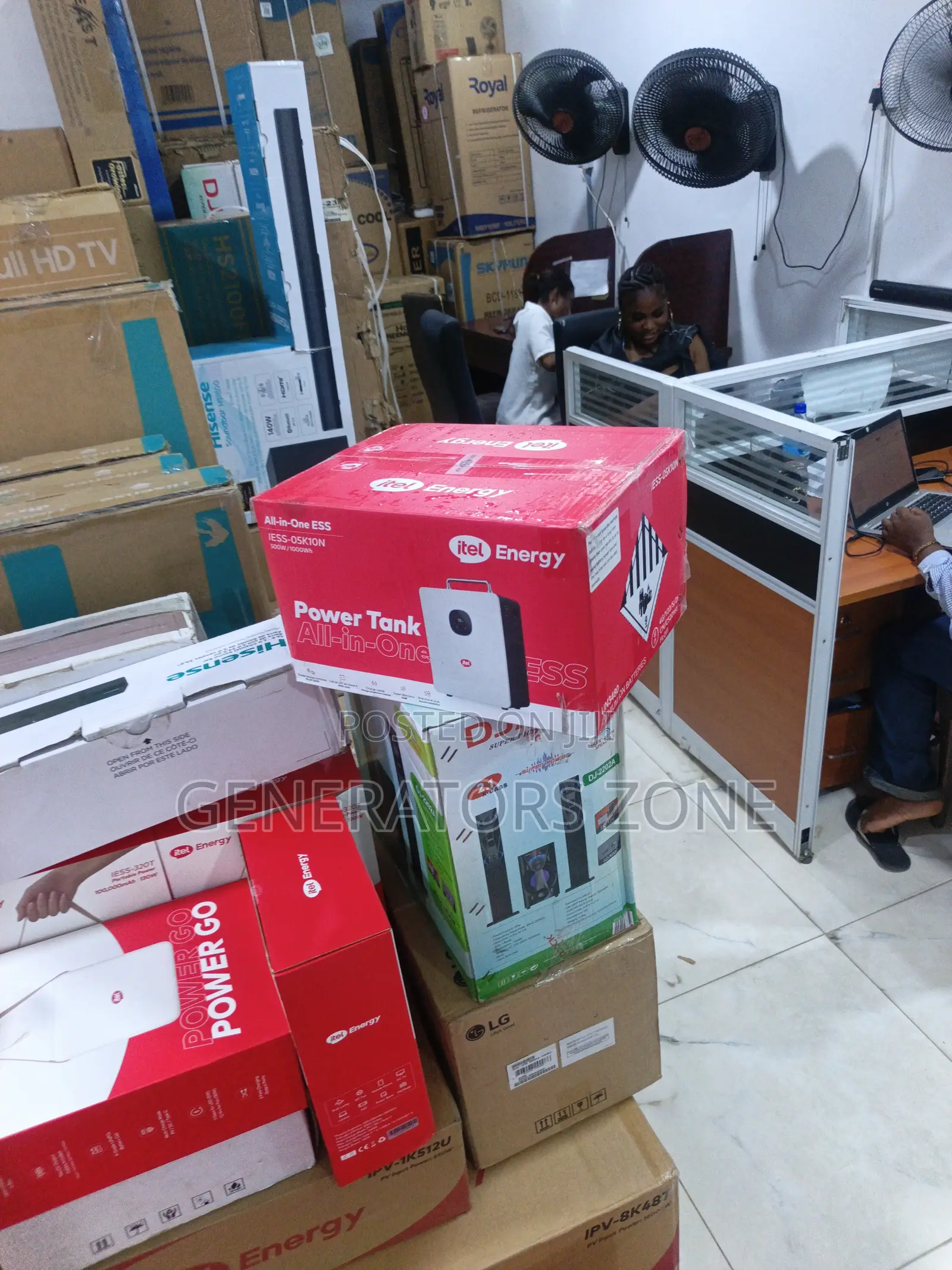 Itel 500w Silent Portable Power Station