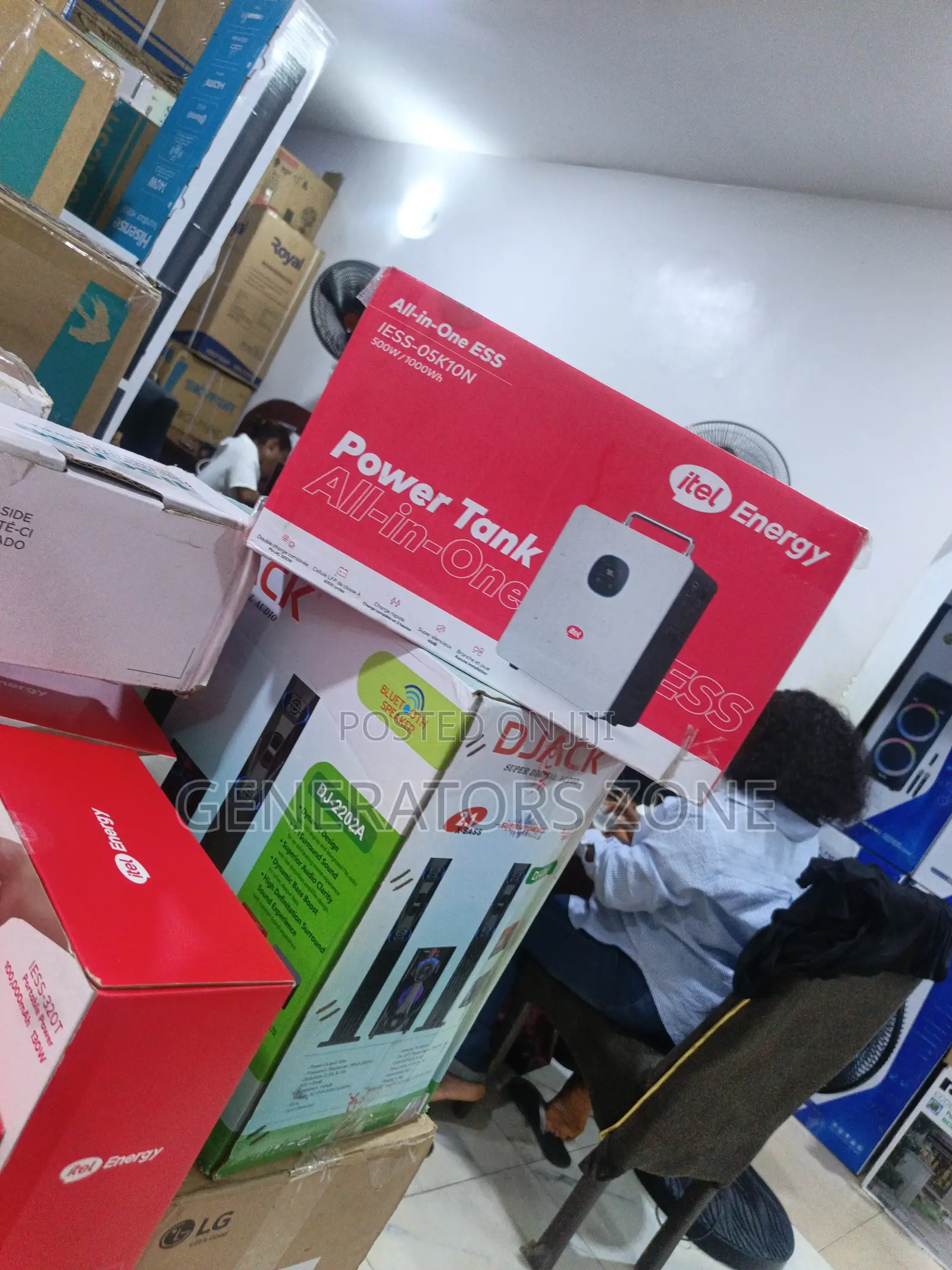 Itel Compact 500w Energy Power Tank