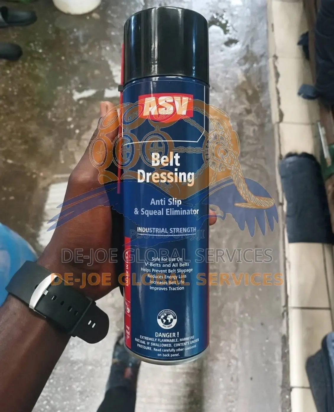 Asv Belt Dressing Anti-Slip and Squeal Eliminator Lubricant