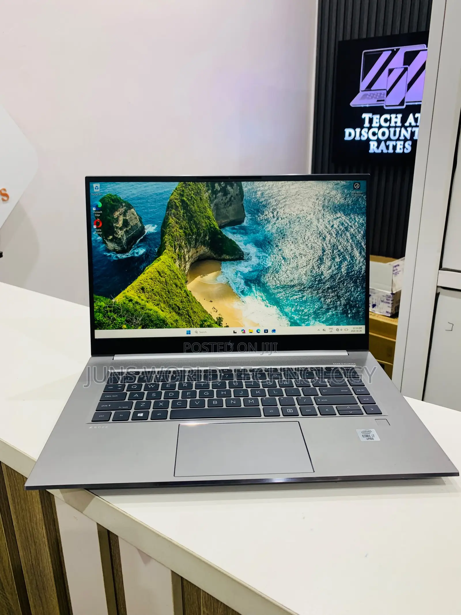 Laptop HP Zbook Studio G7 16GB Intel Core i7 SSD 256GB