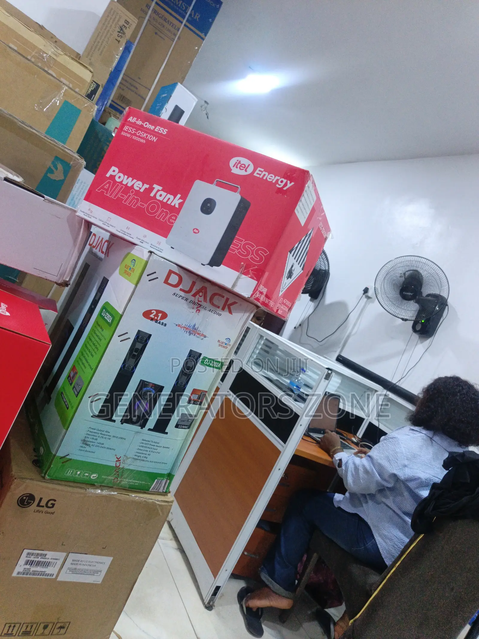 Itel 500w Power Tank for Tvs, Fans Laptops
