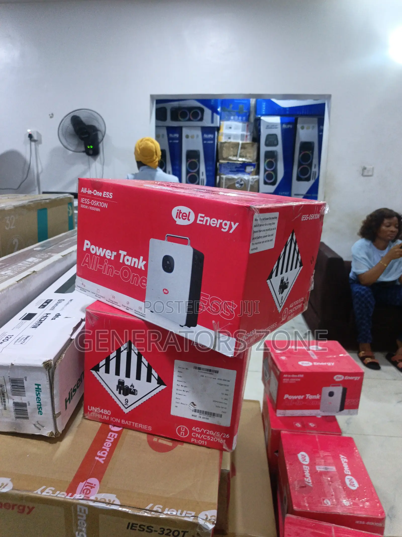 Itel 500w Backup Inverter Power Station