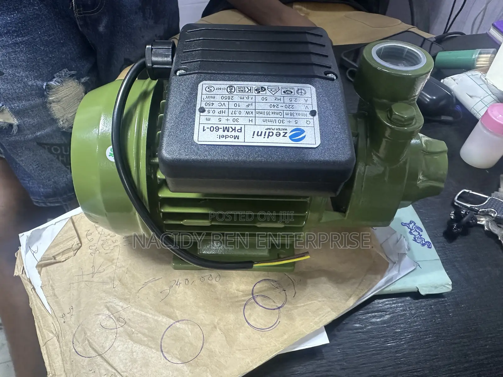 Surface Zedini Water Pump