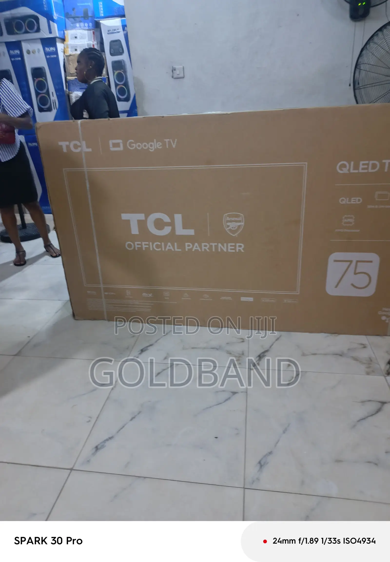 TCL 75-Inch Ultra Clear Qled Tv 75p7k