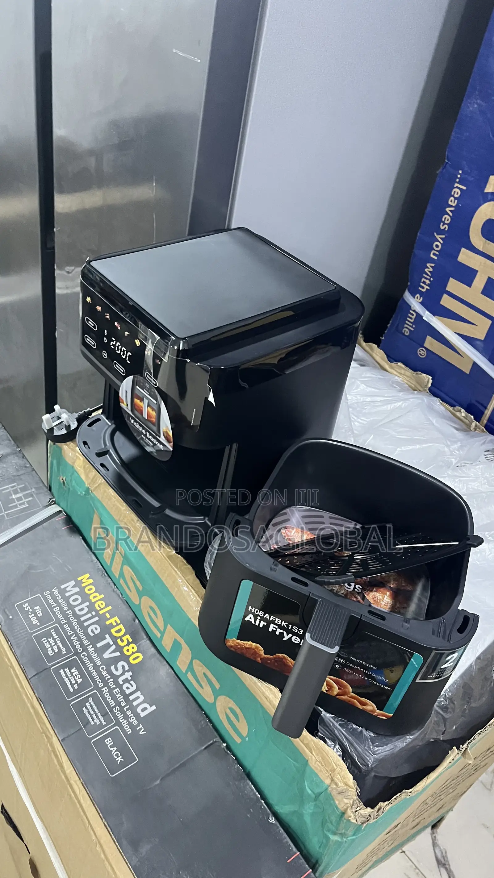 Hisense 6.3l Air Fryer H06afbk1s3 – Family Size Digital Fryer