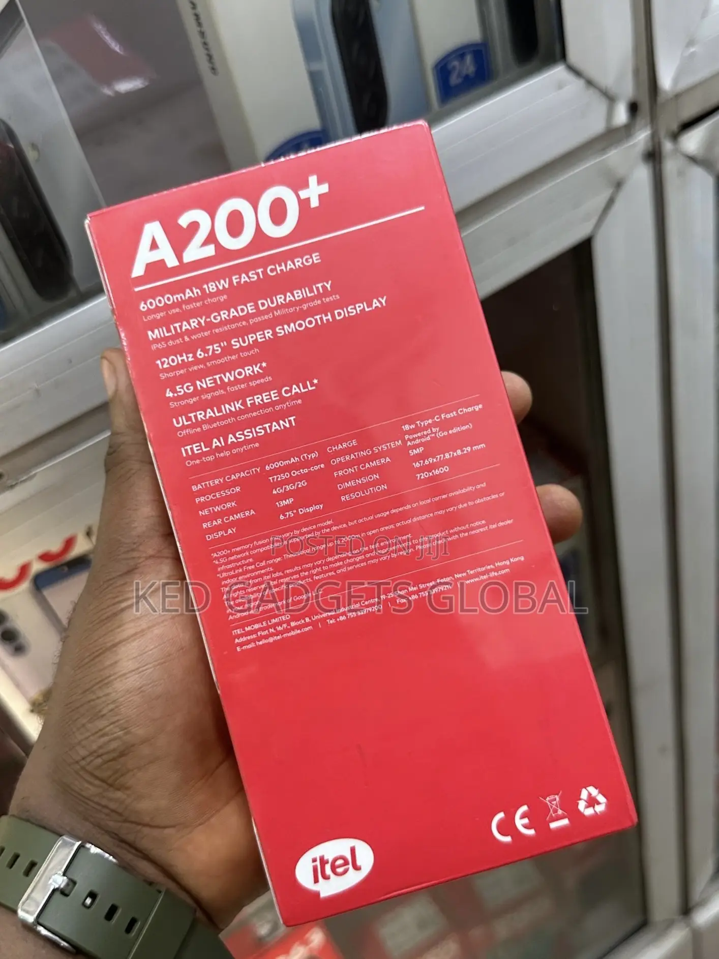 New Itel A200+ 64 GB