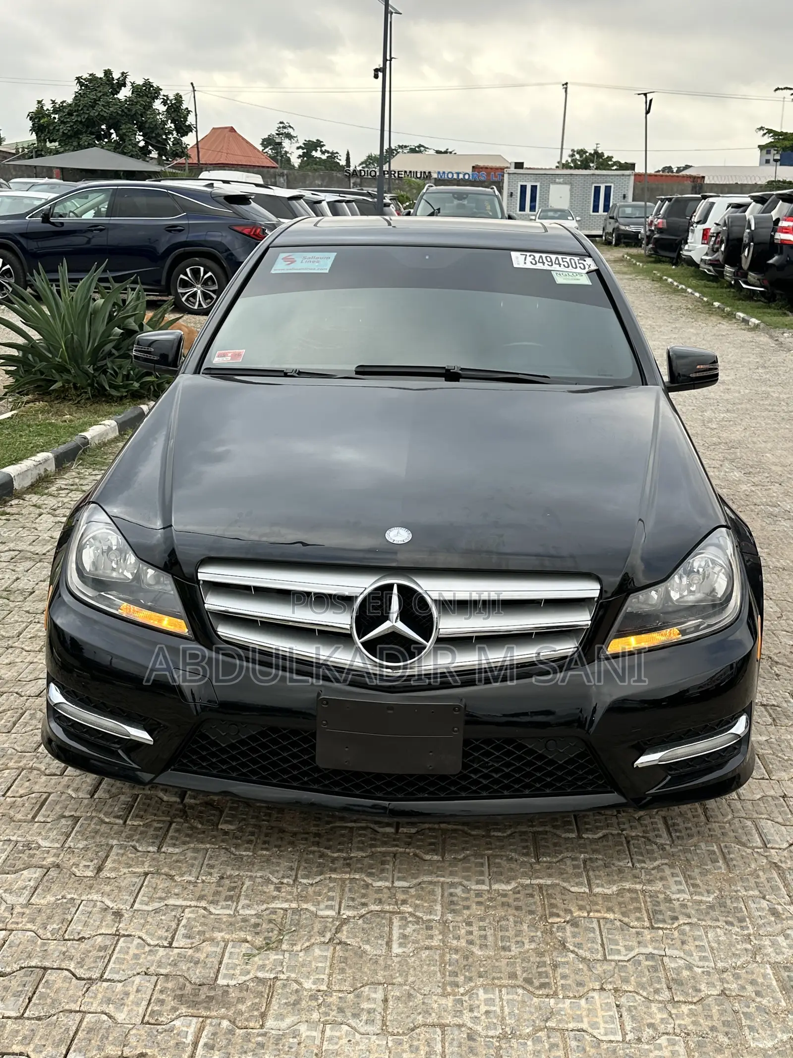 Mercedes-Benz C300 2013 Black