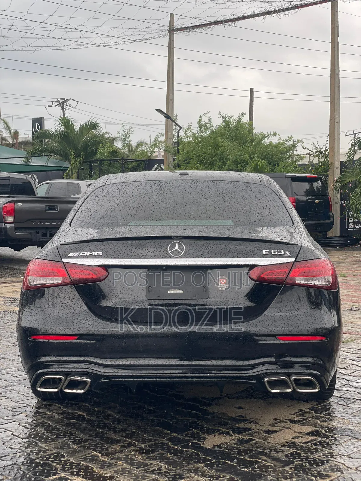 Mercedes-Benz E300 4Matic AWD Sedan (2.0L 4cyl 9A) 2017 Black