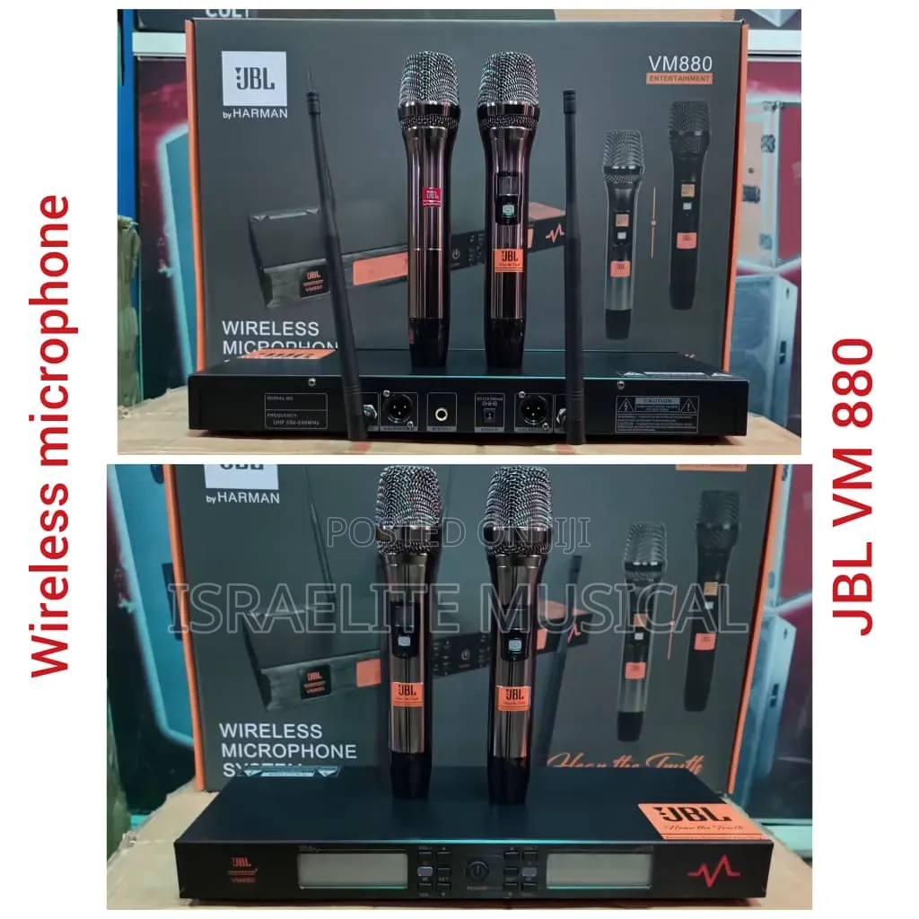 Quality JBL Wireless Microphone Vm-880