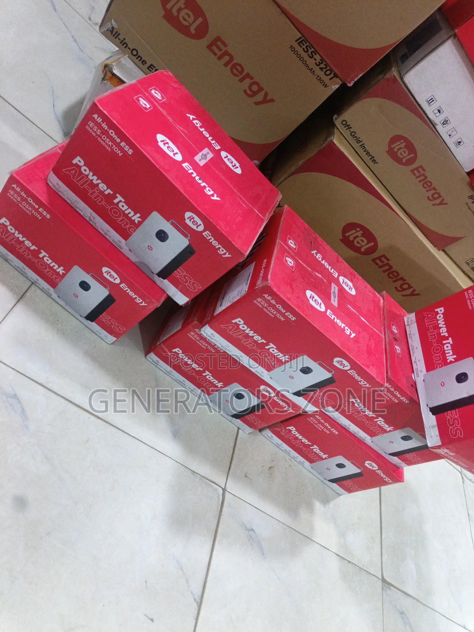 Itel Energy Power Tank 500w/1000wh Portable Backup Power Station