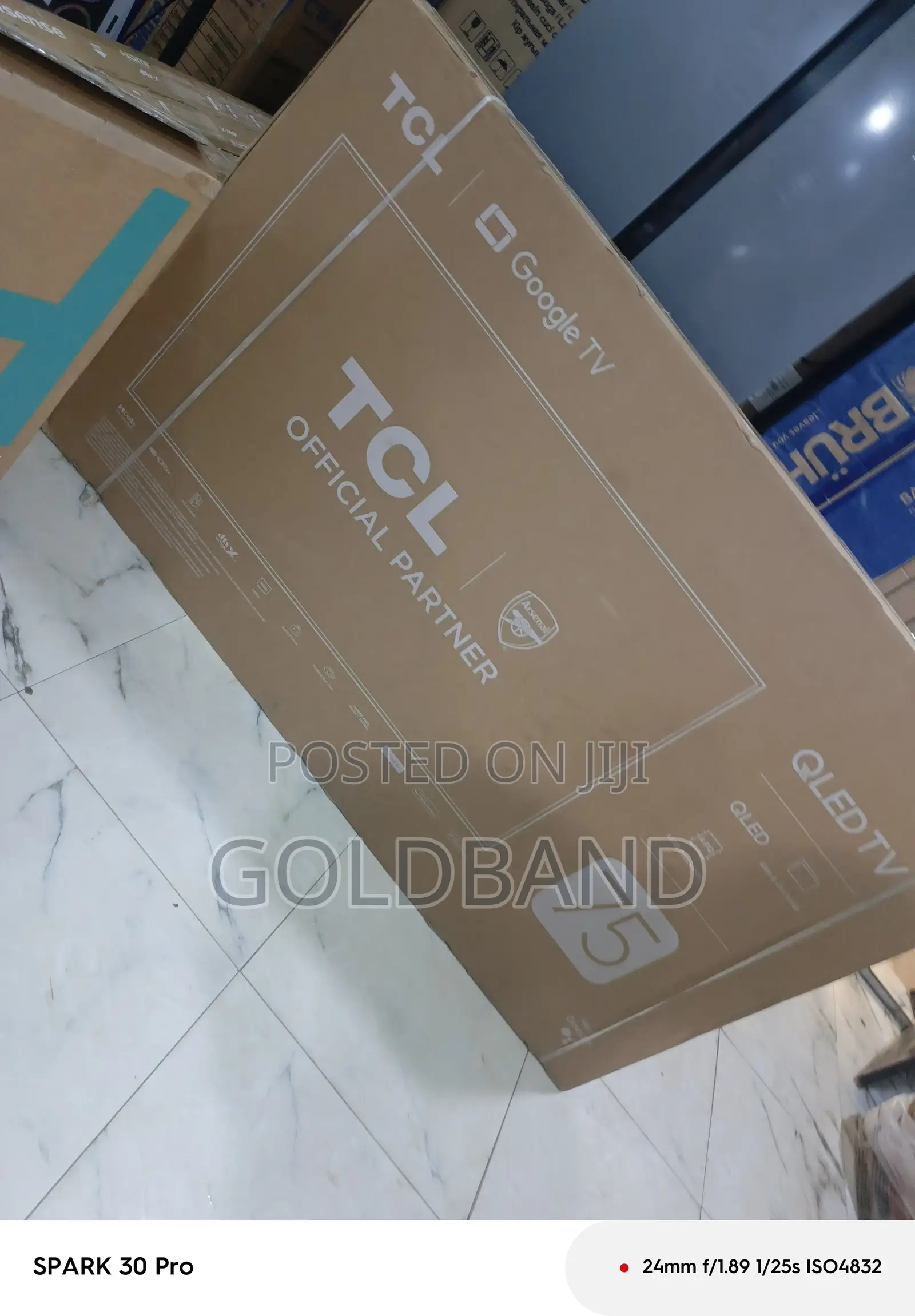 TCL 75-Inch Big Screen Qled Tv 75p7k