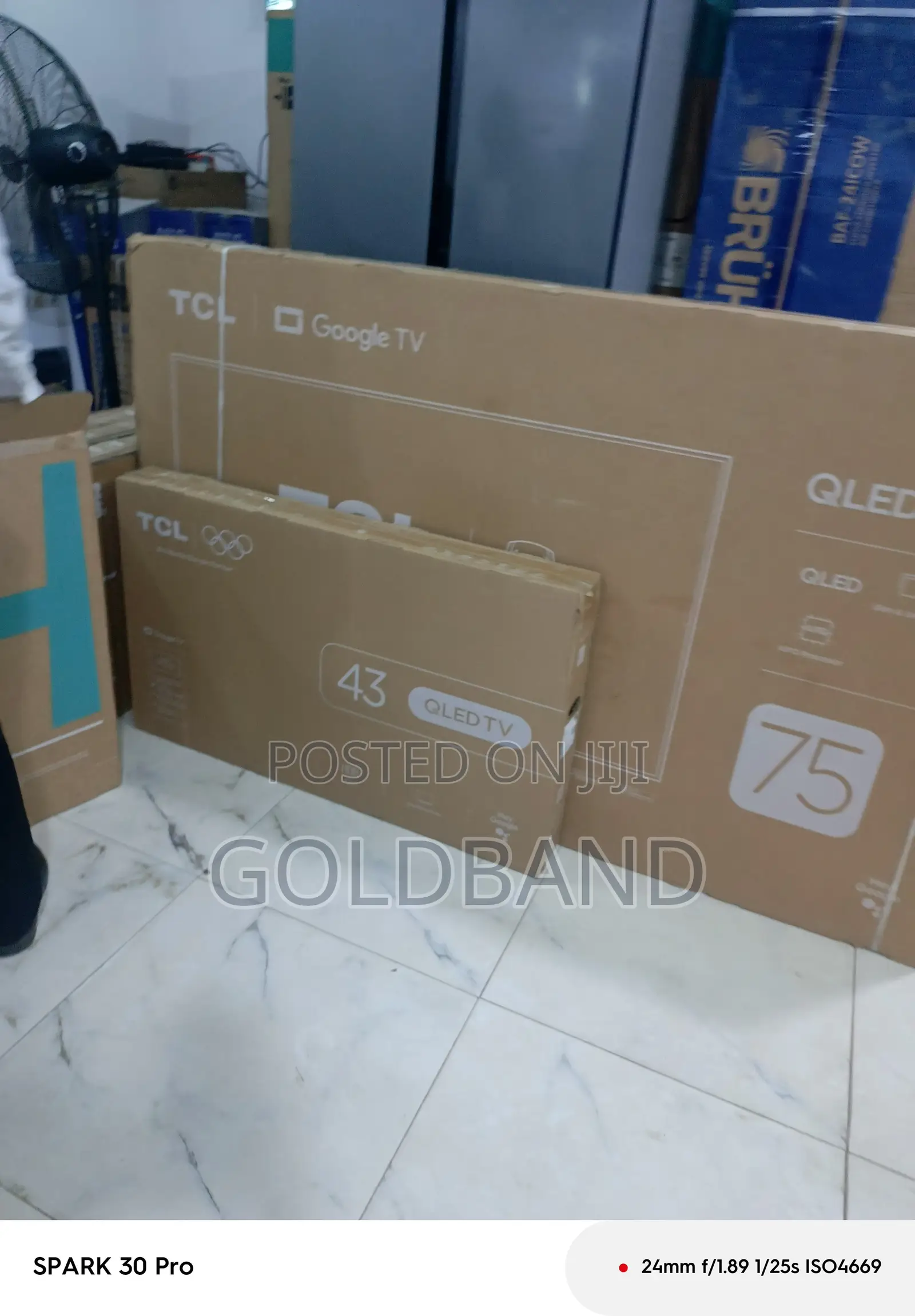 TCL 75-Inch Big Screen Qled Tv 75p7k