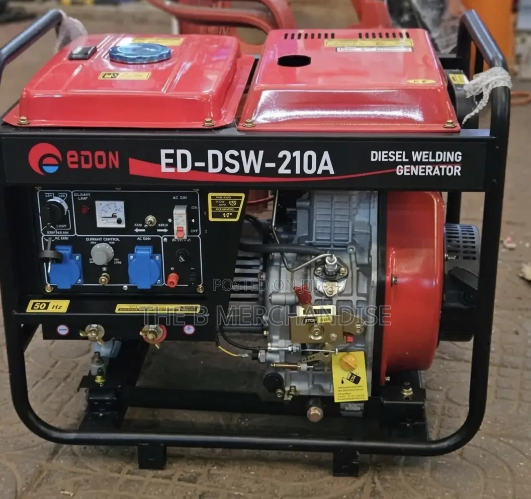 Edon Ed-dsw-210amps Diesel Start And Weld Generator
