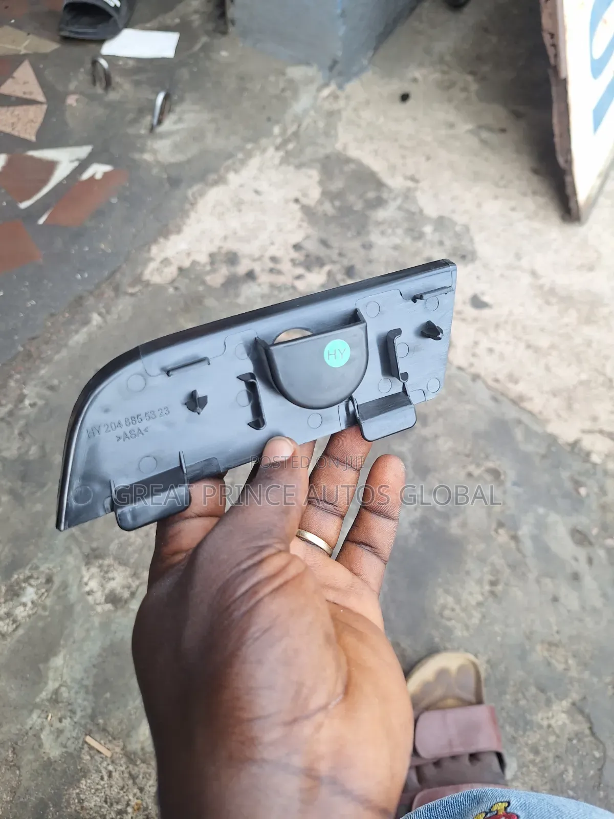 Tow Cover Glk350 Amg 2010