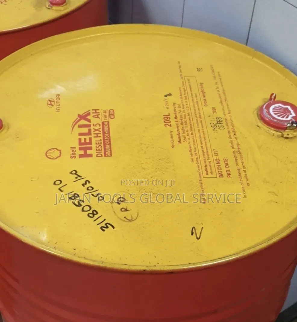 Shell Helix Diesel Hx5 Ah 15w-40 Oil (209liters)