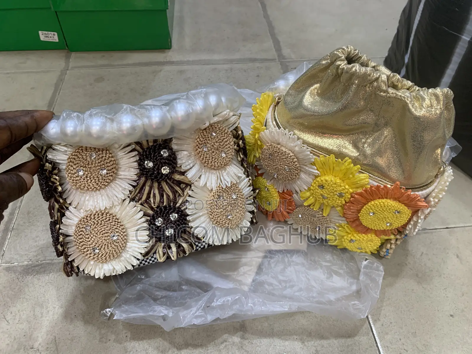 Flowered Luxury Party Bag
