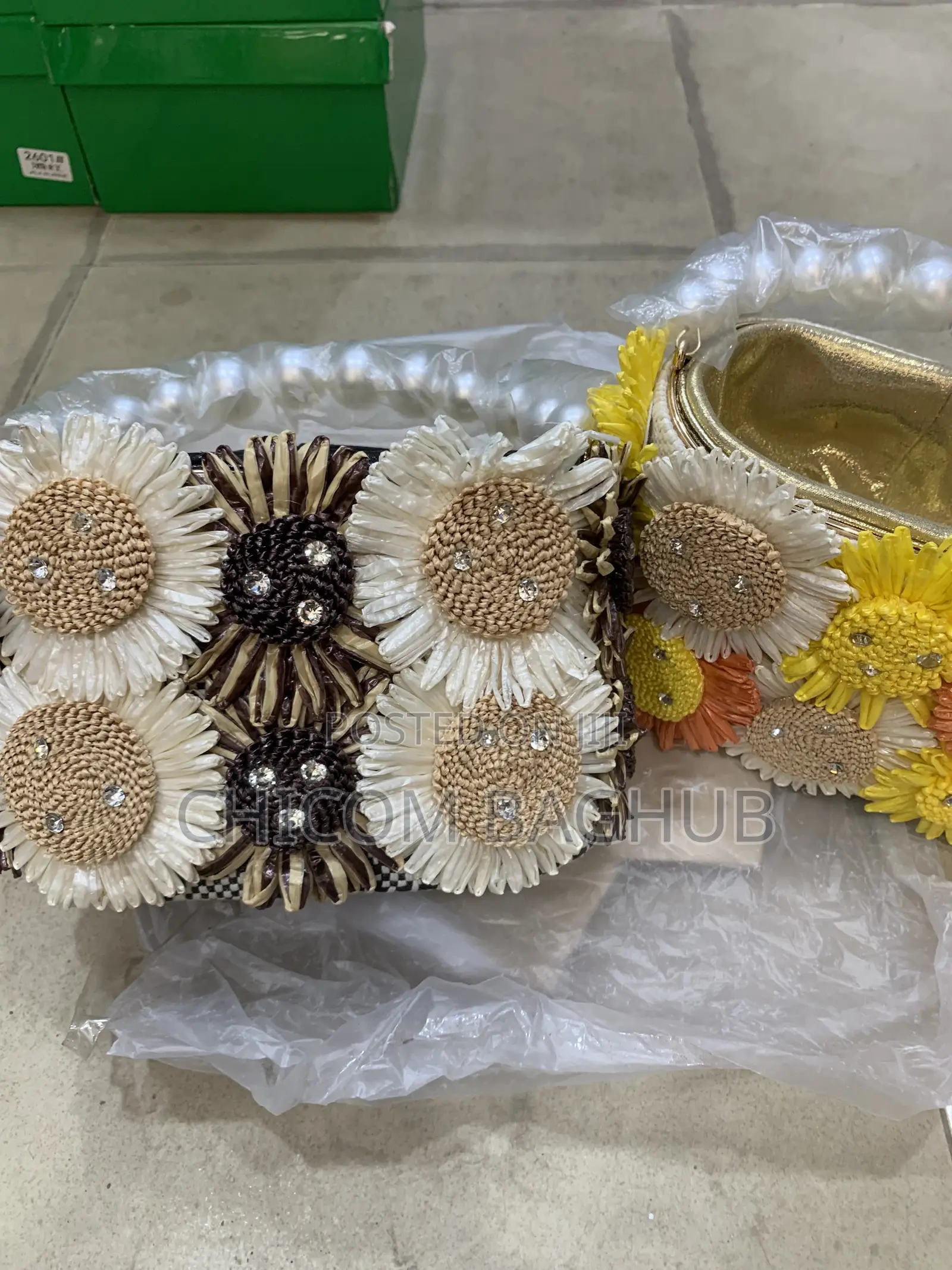 Flowered Luxury Party Bag