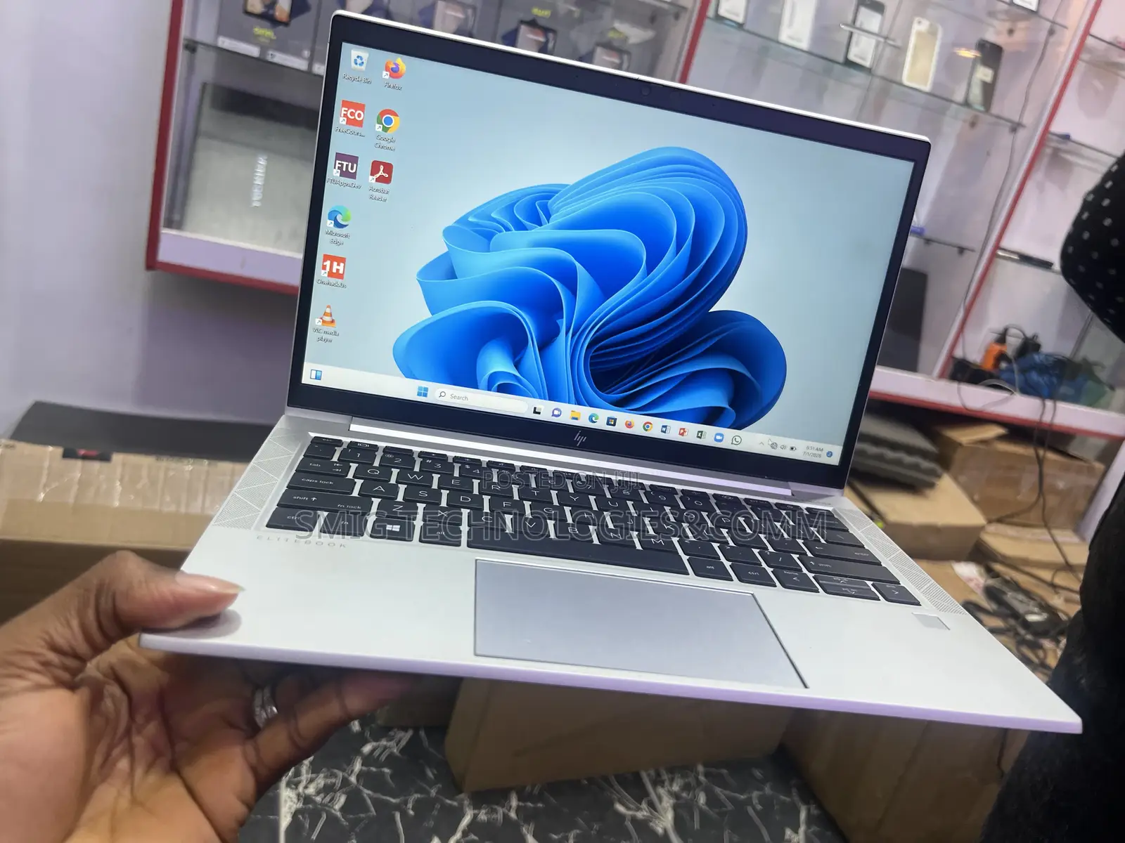 Laptop HP EliteBook 830 G7 8GB Intel Core i7 SSD 256GB