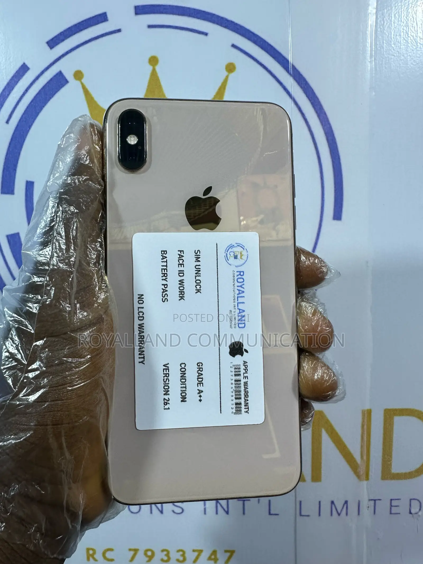 Apple iPhone XS Max 64 GB Gold