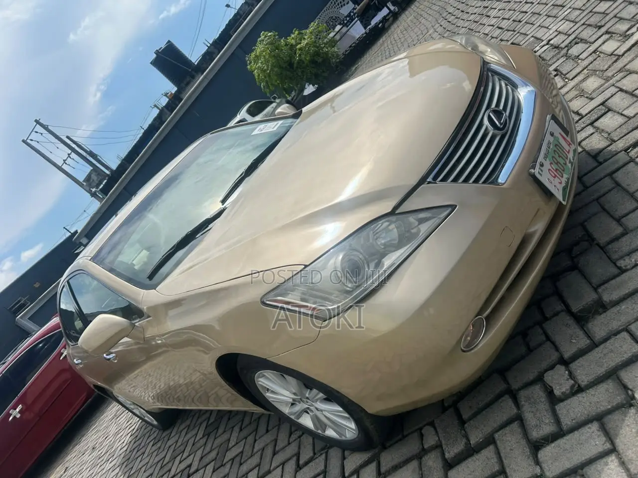 Lexus ES 350 2008 Gold