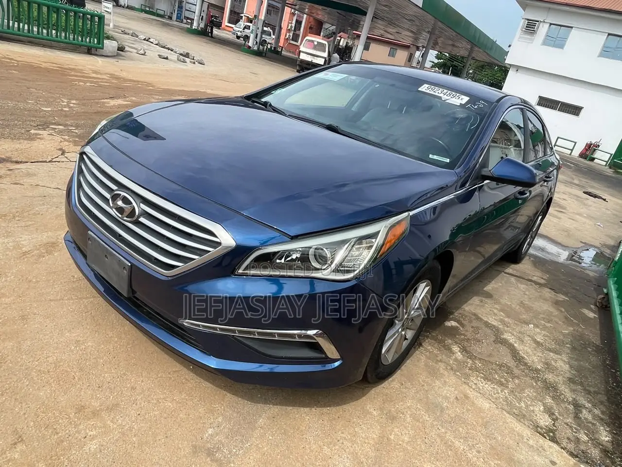 Hyundai Sonata Eco 4dr Sedan (1.6L 4cyl Turbo 7AM) 2015 Blue