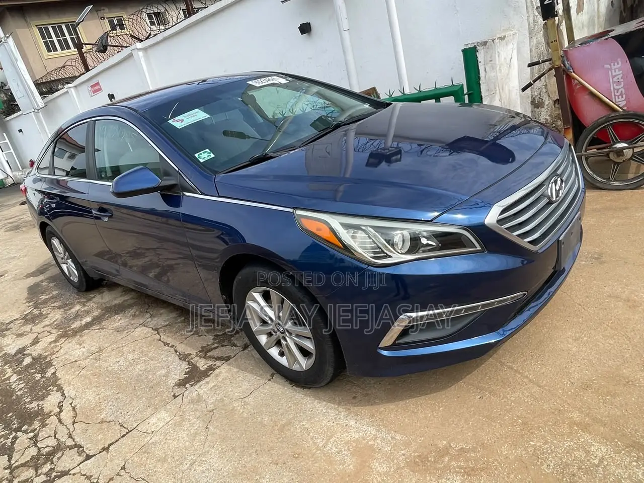 Hyundai Sonata Eco 4dr Sedan (1.6L 4cyl Turbo 7AM) 2015 Blue