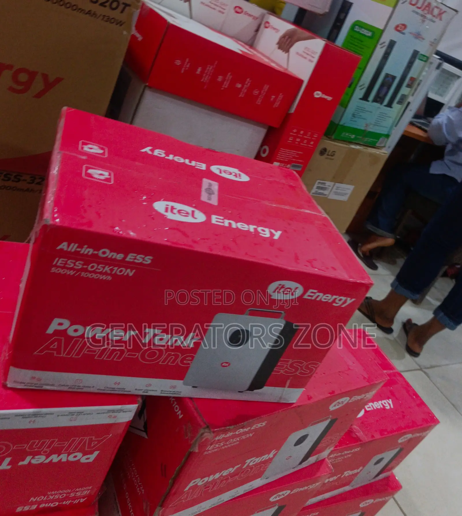 Itel Energy Tank With 500w Output