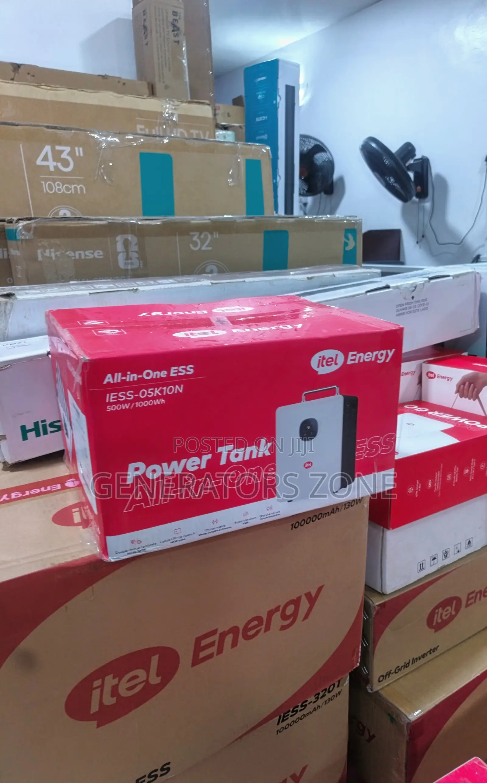 Itel Multi-Output Power Tank 500w