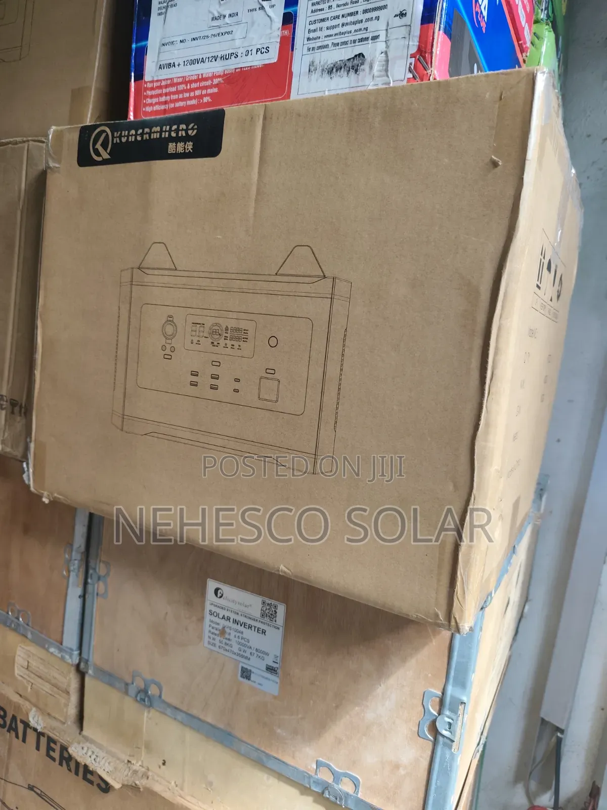 2200w Solar Generator With 2kwh Inbuilt Lithium Battery