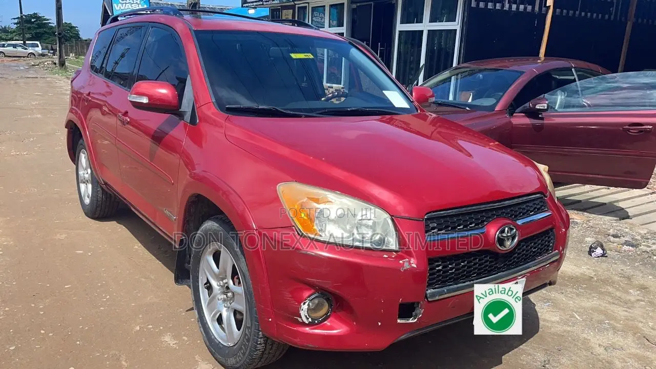 Toyota RAV4 2.5 Limited 4x4 2010 Red