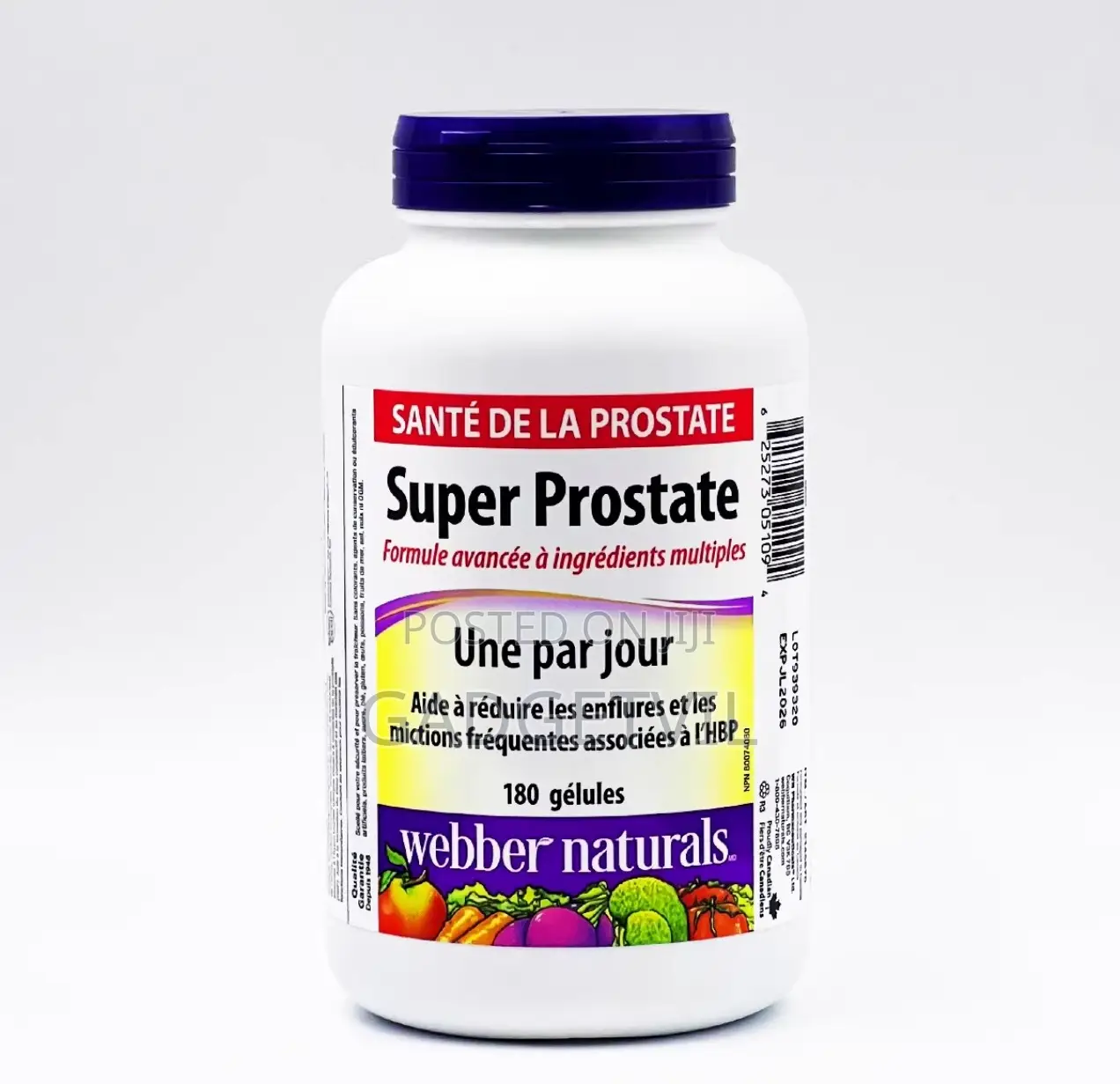Webber Naturals Super Prostate Formula Softgels