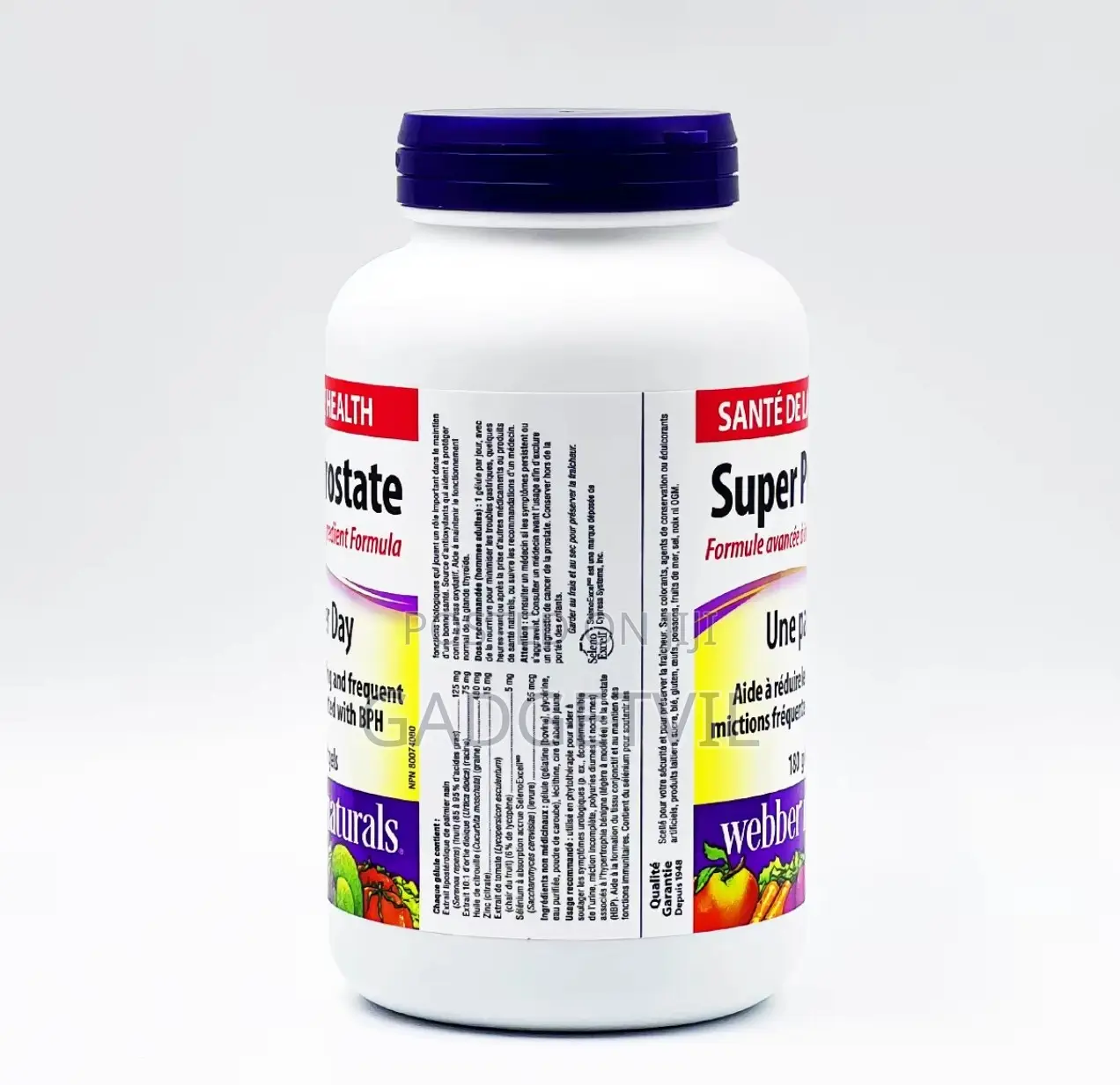 Webber Naturals Super Prostate Formula Softgels