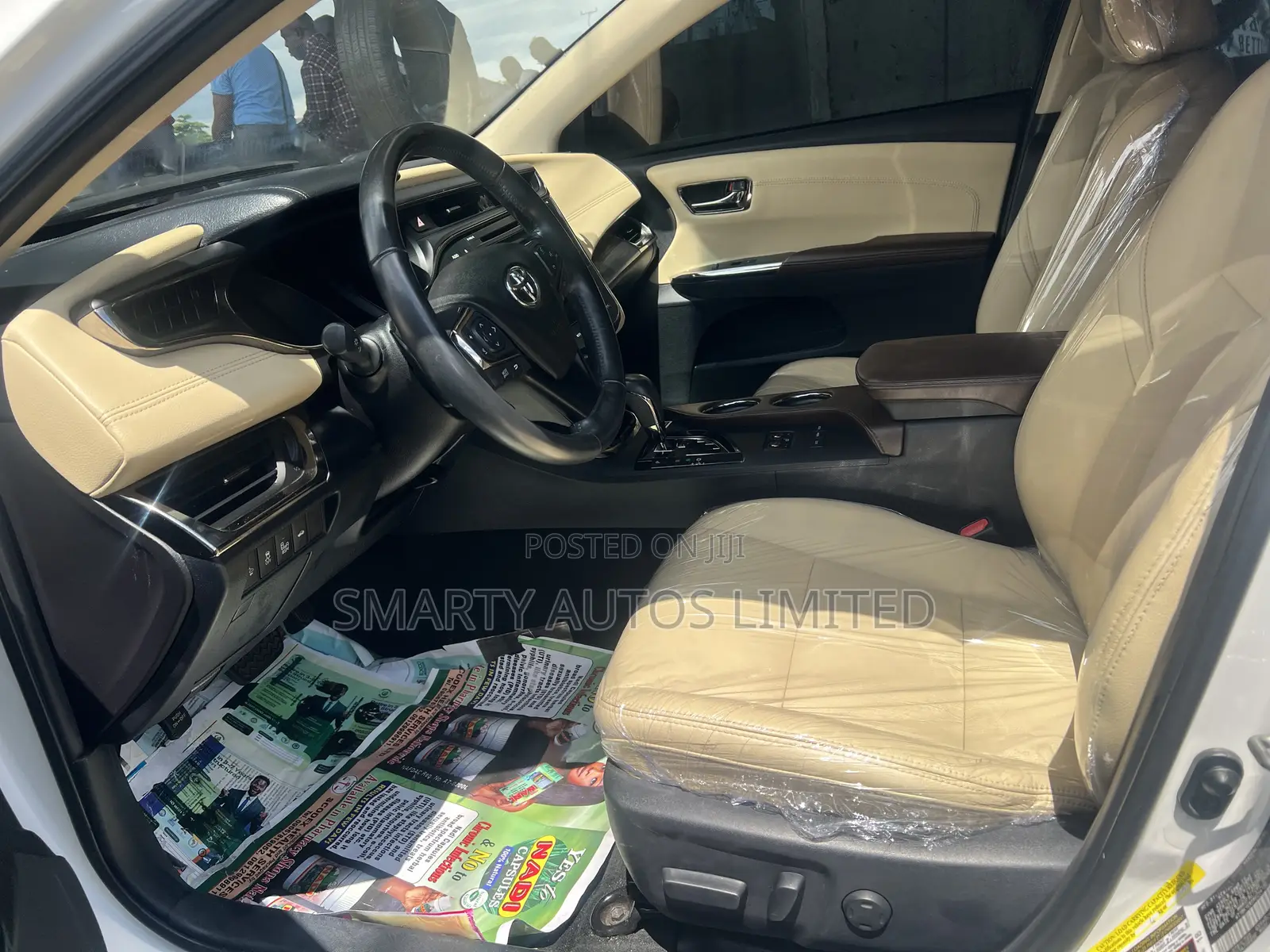 Toyota Avalon Touring Sedan FWD (3.5 6cyl 6A) 2017 White