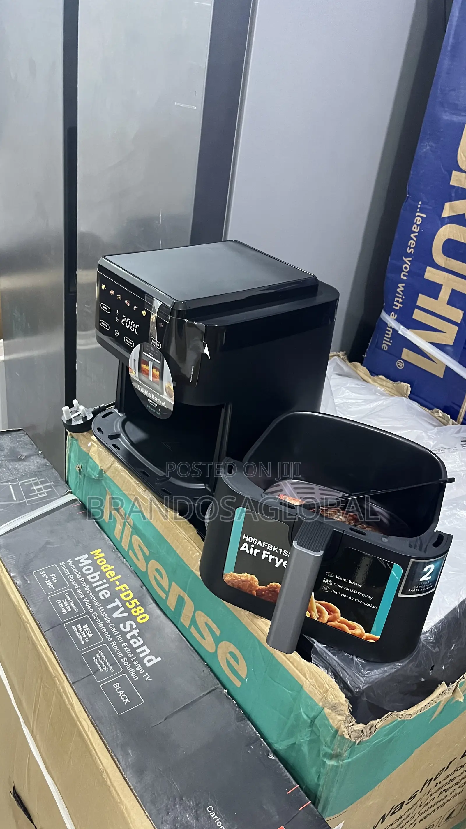 Hisense 6.3l Air Fryer H06afbk1s3 – Crispy Food Air Fryer