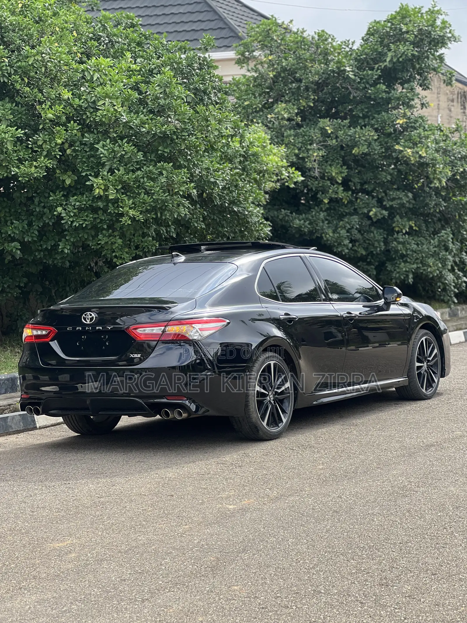 Toyota Camry XSE (2.5L 4cyl 8A) 2019 Black