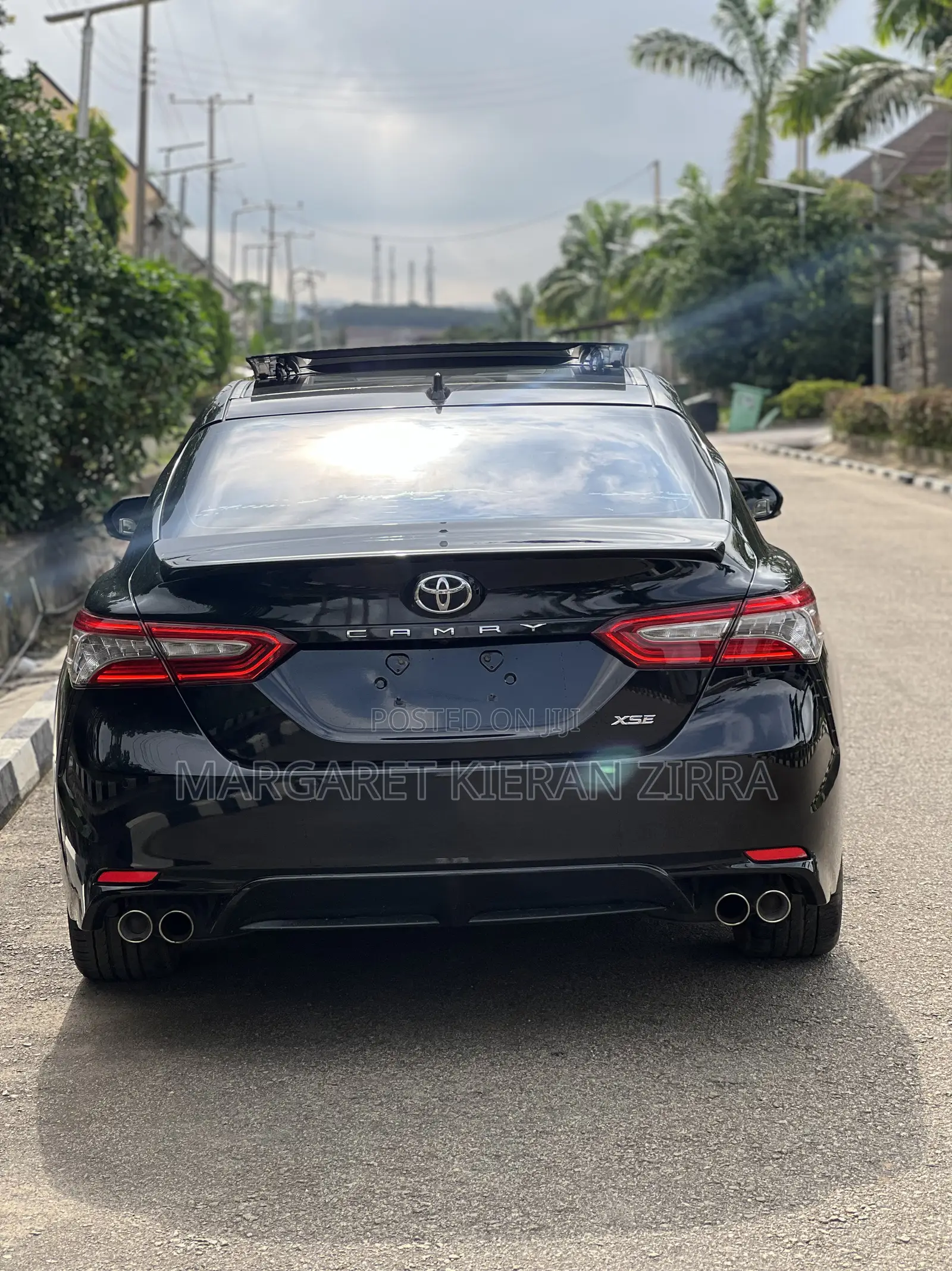 Toyota Camry XSE (2.5L 4cyl 8A) 2019 Black