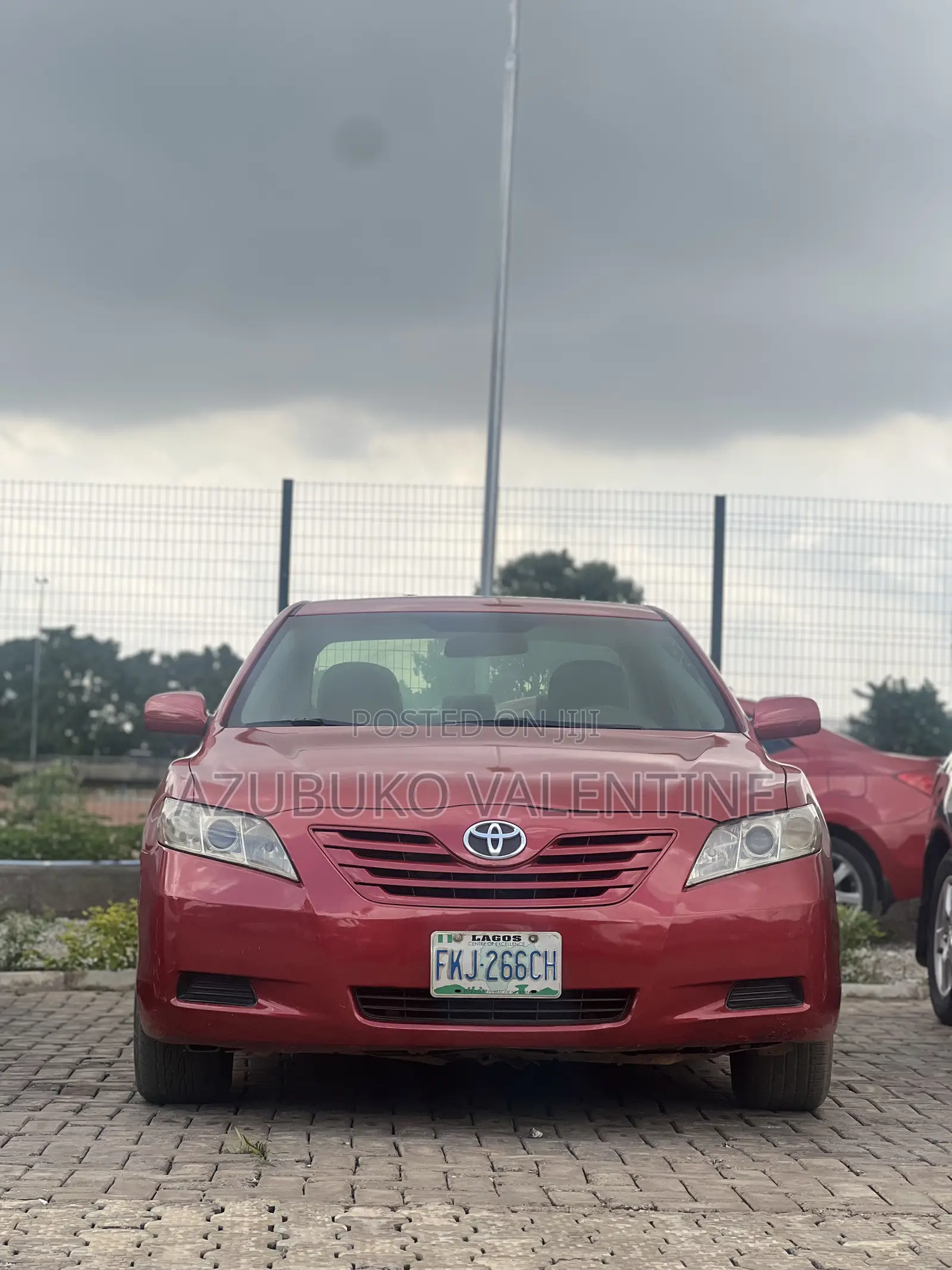 Toyota Camry LE V6 4dr Sedan (3.5L 6cyl 6AM) 2007 Red