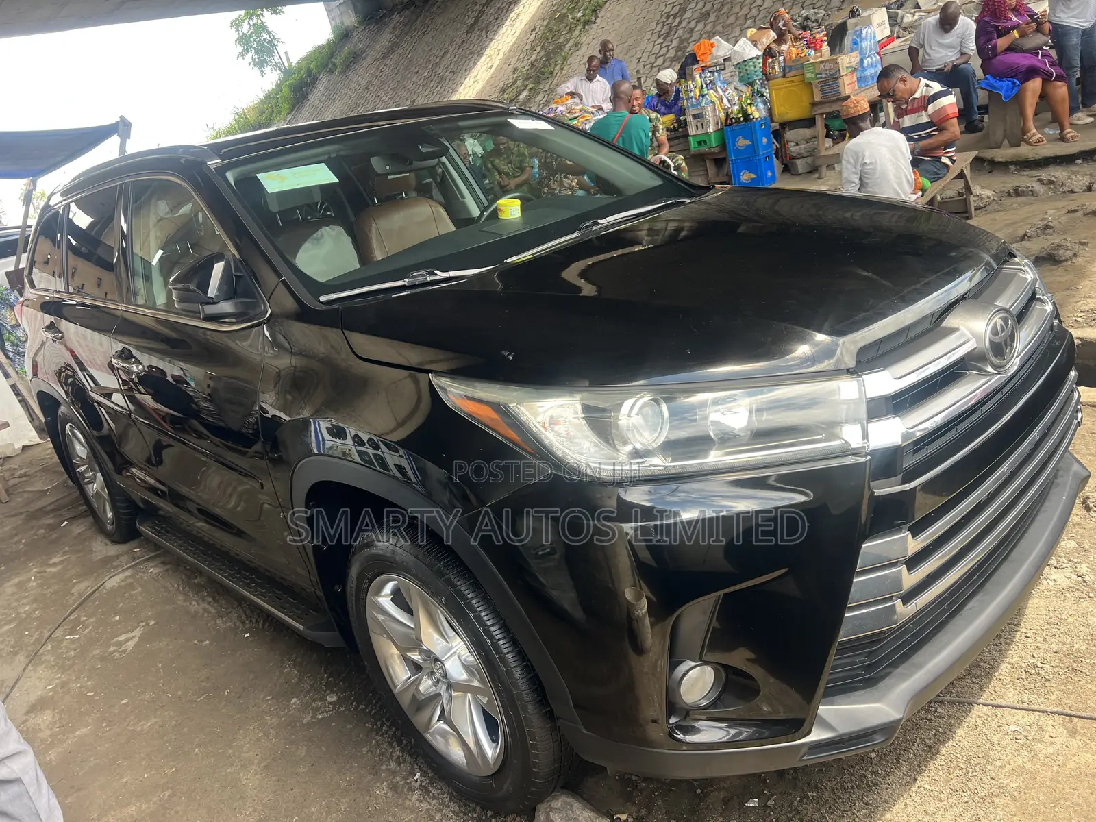 Toyota Highlander Limited Platinum 4x4 V6 (3.5L 6cyl 8A) 2018 Black