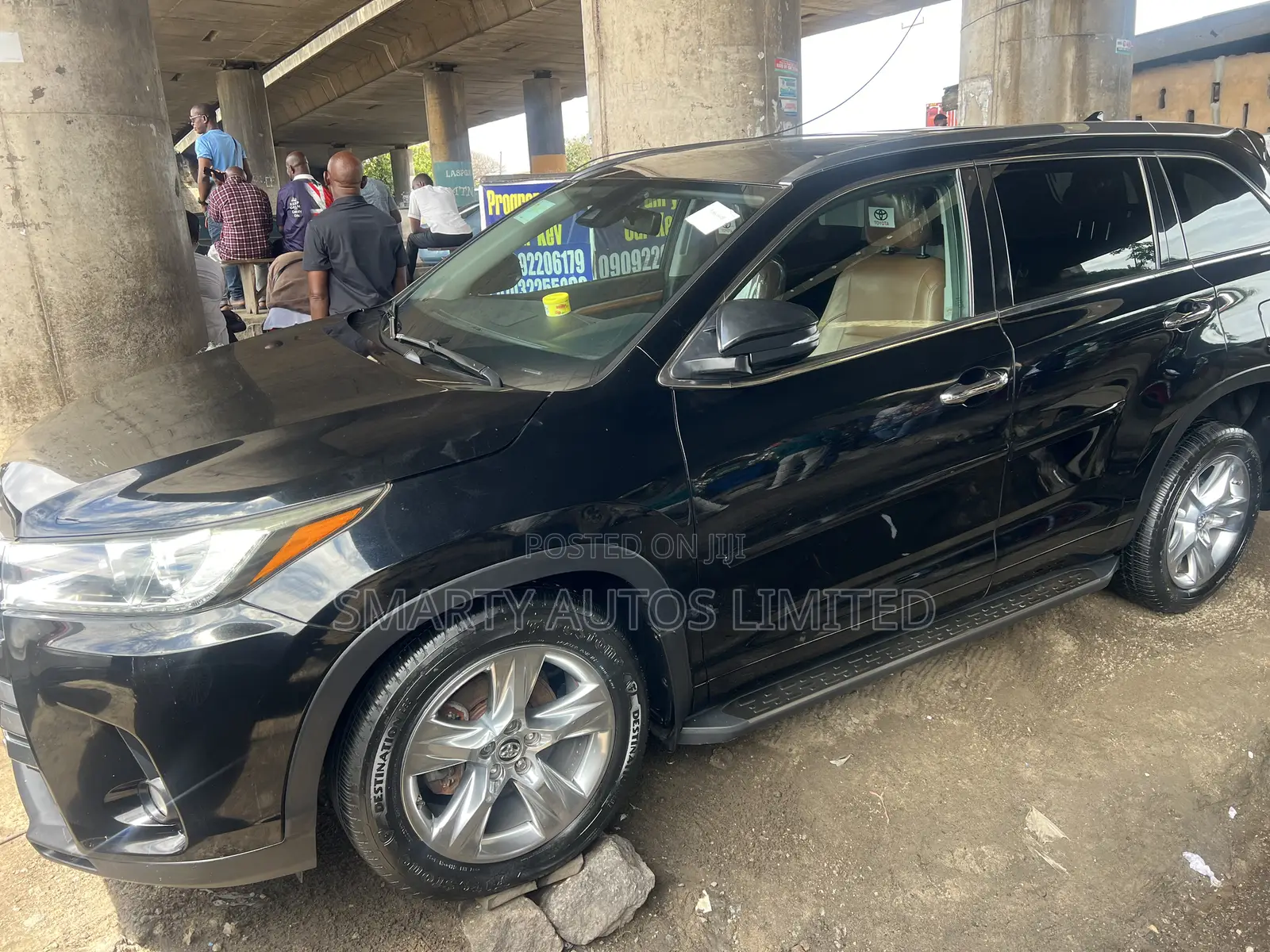 Toyota Highlander Limited Platinum 4x4 V6 (3.5L 6cyl 8A) 2018 Black