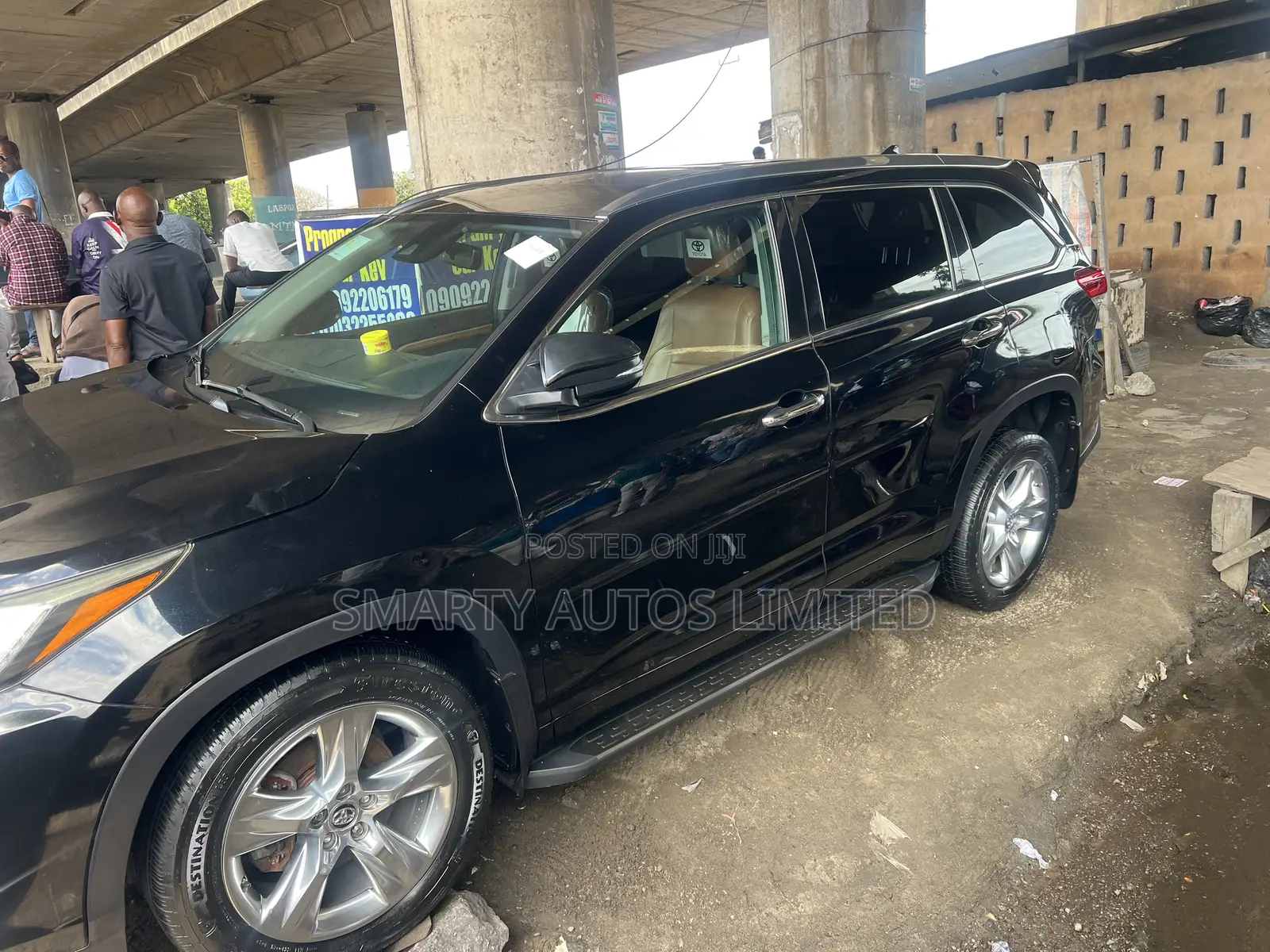 Toyota Highlander Limited Platinum 4x4 V6 (3.5L 6cyl 8A) 2018 Black
