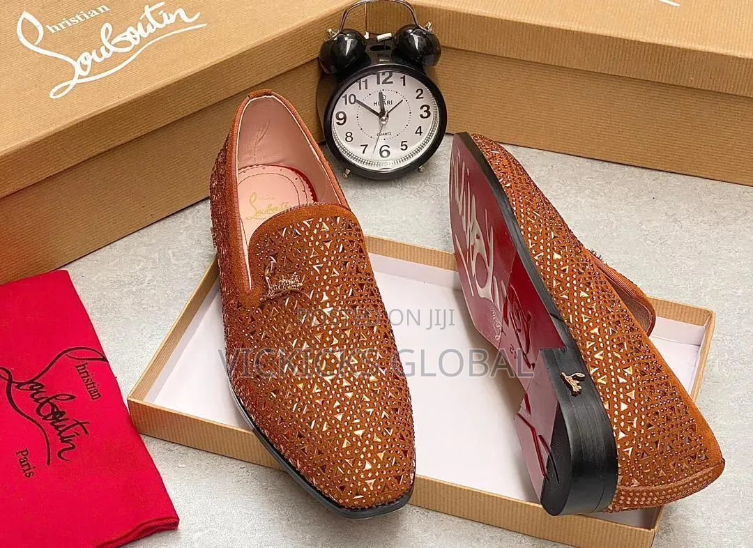 Luxury Christian Louboutin Crystal Shoes– Bold Elegance for Every Step
