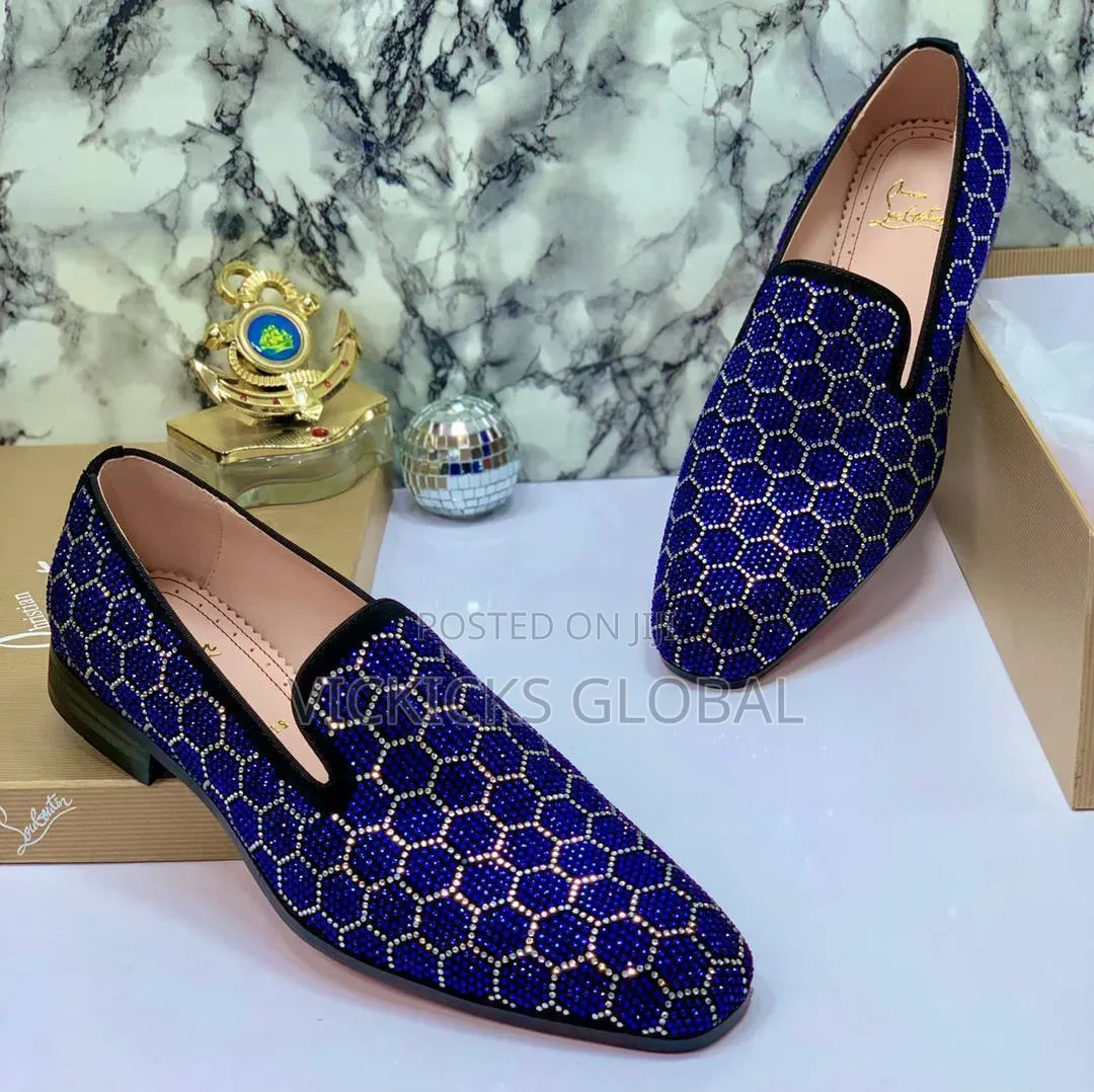 Luxury Christian Louboutin Crystal Shoes– Bold Elegance for Every Step