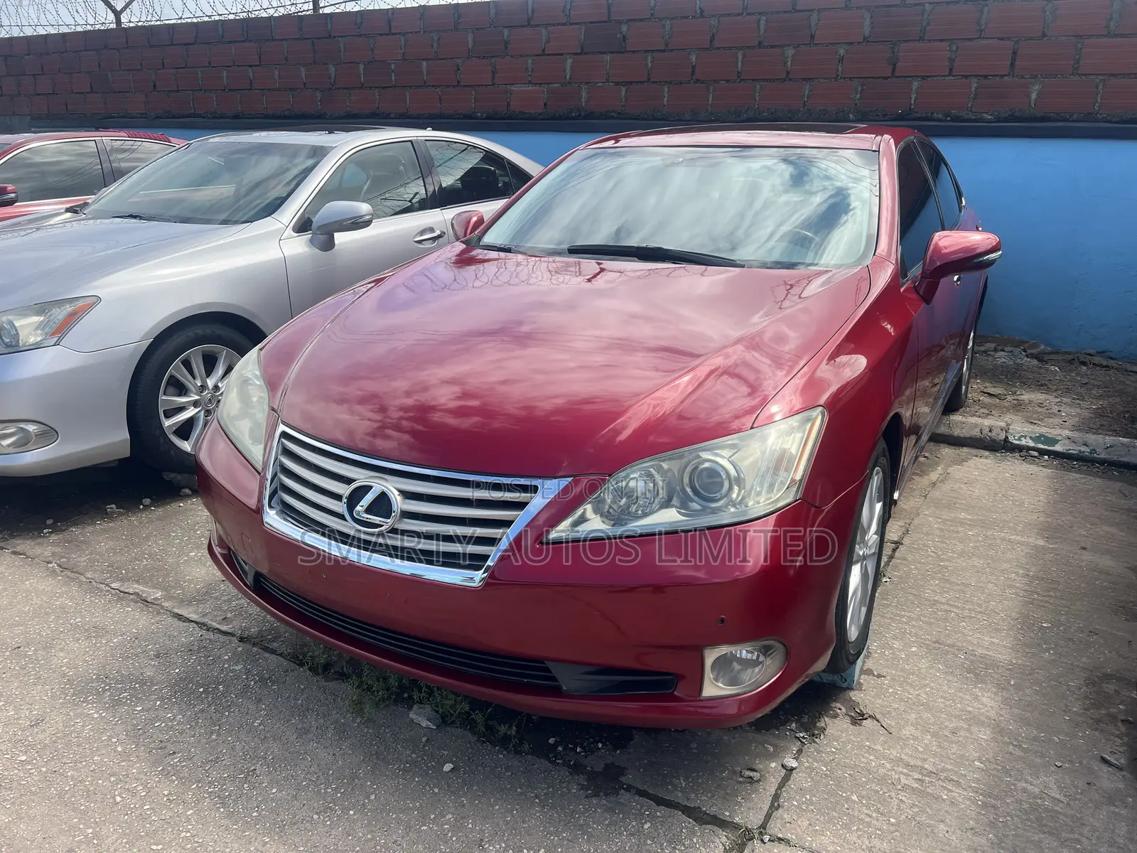 Lexus ES 350 2011 Red