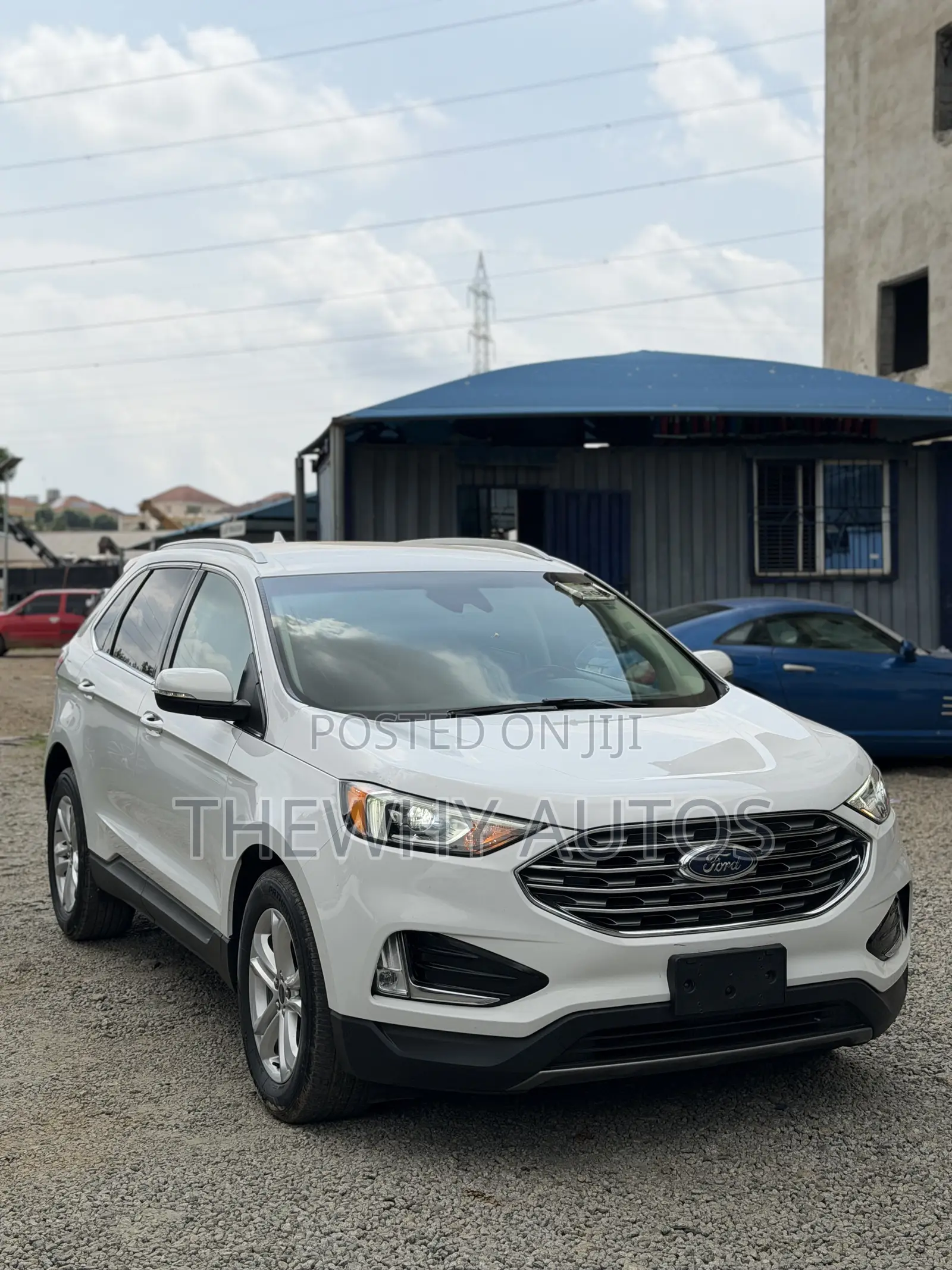 Ford Edge Titanium FWD 2019 White