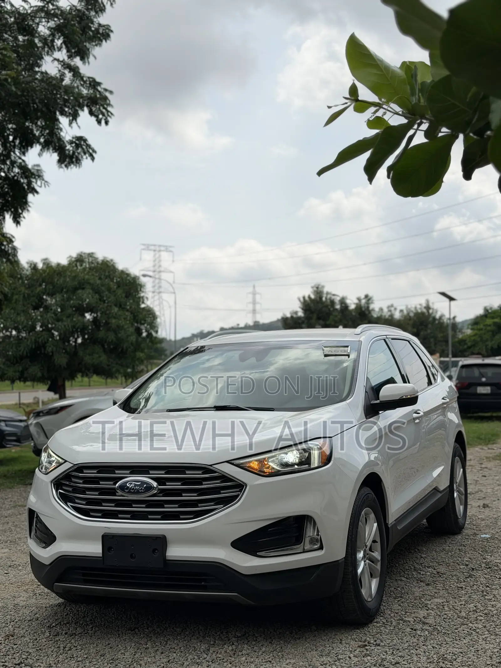 Ford Edge Titanium FWD 2019 White