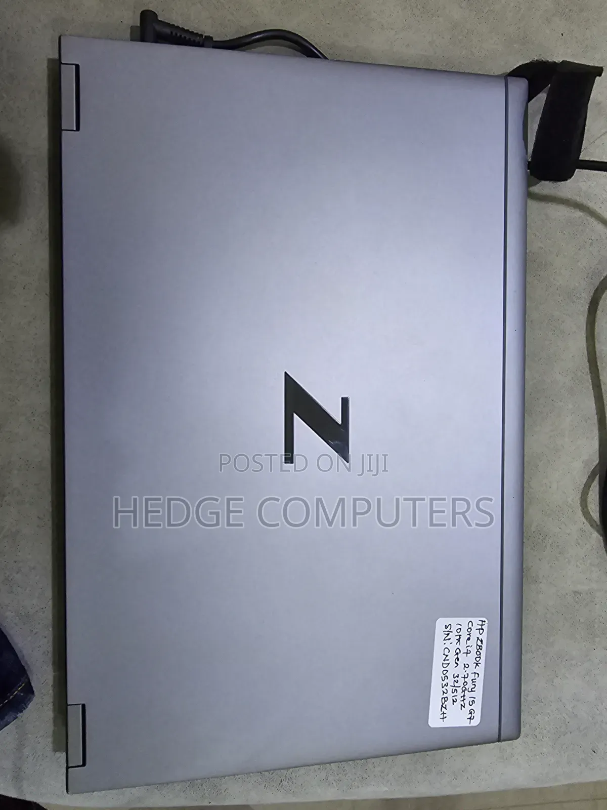 Laptop HP Zbook Fury 15 G7 32GB Intel Core i7 SSD 512GB